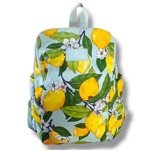 NWOT Vera Bradley Outlet Essential Lighten Up 'Lemon Grove' Travel Backpack